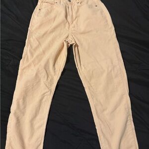 American eagle dust pink corduroy pants